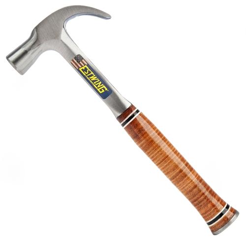 ESTWING E24C CURVED CLAW HAMMER (WITH LEATHER GRIP)